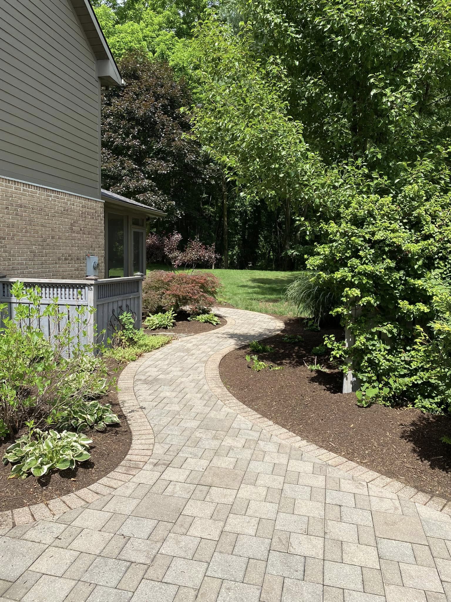 Commercial landscape design and curb appeal transformation